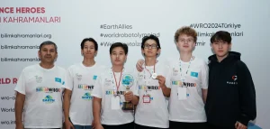 Казахстанские школьники заняли призовые места на World Robot Olympiad – 2024